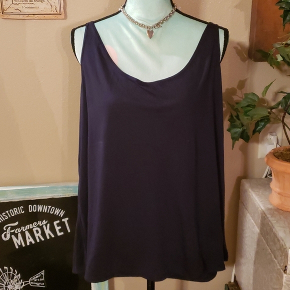 Bella Canvas Tops - Bella Dark Blue Tank Top Size XL